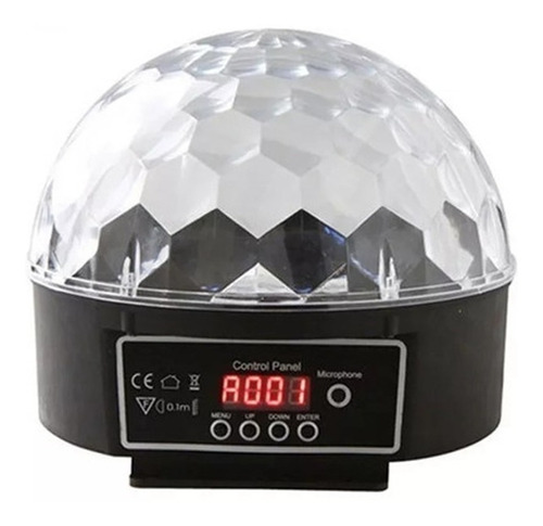 Bola Led Audiorrítmica Rgb Pls Magic Ball 6 X 1w Dmx