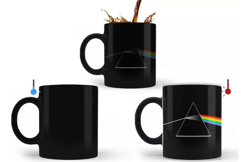 Taza Magica Ceramica - Pink Floyd The Dark Side Of The Moon