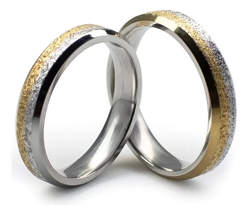 Anillos de matrimonio acero quirurgico new arrivals