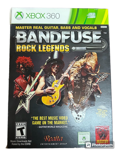 Juego De Xbox 360: Bandfuse Rock Legends