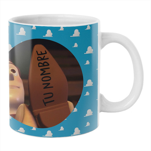 Taza De Bota Woody Toy Story Personalizado Con Tu Nombre