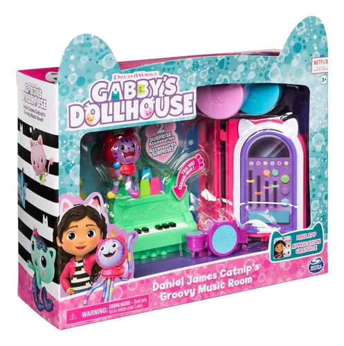 Gabbys Dollhouse Playset Completo + Figura La Casa De Gabby