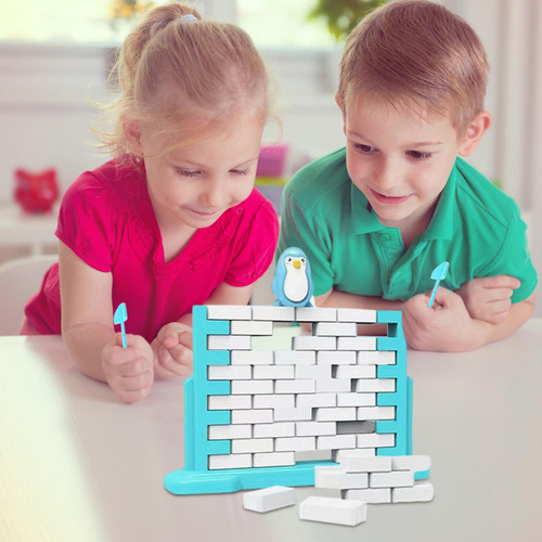 Juguete De Pared Interac Brick Building Para Padres E Hijos