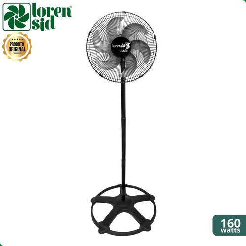 Ventilador Coluna 50cm Tufao Turbo Biivolt Preto Diâmetro 50 cm Frequência 60 hz Material das pás Plástico Quantidade de pás 6 Bivolt