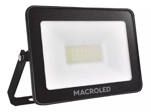 Reflector Led 50w C/sensor De Movimiento Interior/exterior Color de la  carcasa Negro Color de la luz Blanco frío