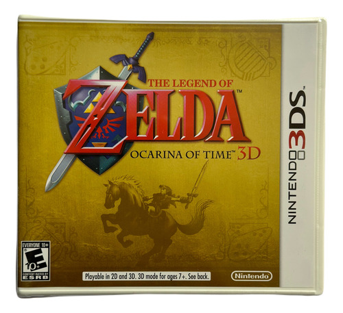 The Legend Of Zelda: Ocarina Of Time 3ds 1st Print Factory