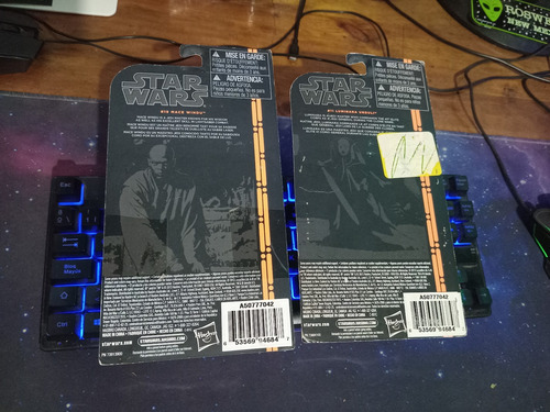 Mace Windu Star Wars The Black Series #19 3.75 11cm (Usado)