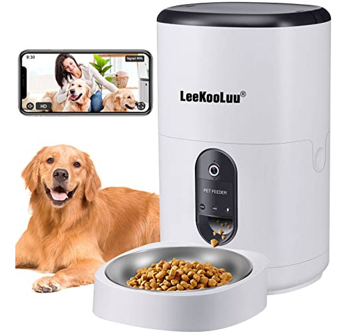 Alimentador Automático Para Perros Hd 1080p Cámara Alimentad