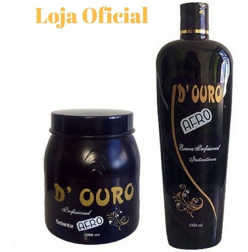 Selagem D Ouro Afro 1kg + Progressiva D Ouro Águas Lindas