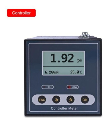 Controlador Orp Ph Industrial Monitor Continuo + Electrodo