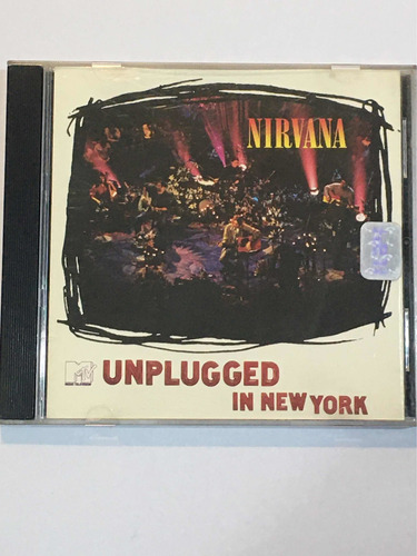 Cd Nirvana Mtv Unplugged In New York  1994