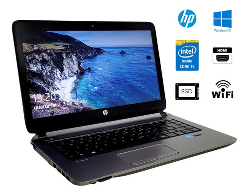 Notebook Hp Pro 440 G2 I5-4210u 120gb Ssd Hdmi Webcam Barato