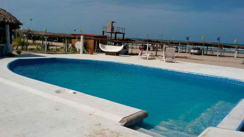 Renta Hotel 15 Habitaciones Frente Mar Playa Tuxpan Veracruz