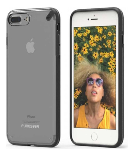Case Funda Puregear Slim Shell  Para iPhone 7 Plus / 8 Plus
