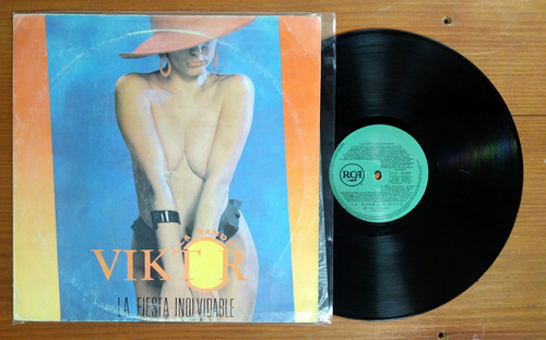 La Banda De Viktor La Fiesta Inolvidable 1991 Disco Lp Vinil