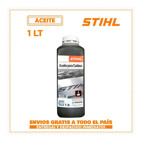 Imagen 1 de 7 de Aceite Para Cadena Motosierra Stihl De 1 Ltr Original