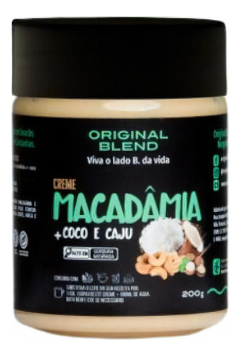 Kit 2x: Pasta Macadâmia/coco/castanha  Blend 200g