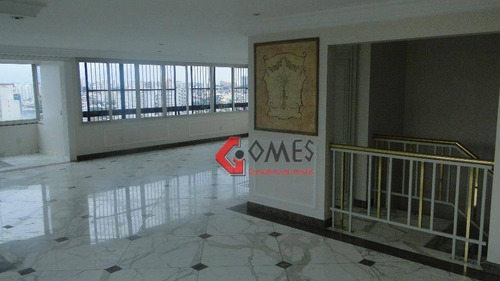 Imagem 9 de 30 de Cobertura Com 4 Dormitórios À Venda, 523 M² Por R$ 2.500.000,00 - Jardim Do Mar - São Bernardo Do Campo/sp - Co0083
