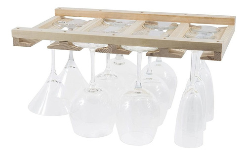 Soporte Para Copas Rustic State Stemware - Estante De Vi Cck