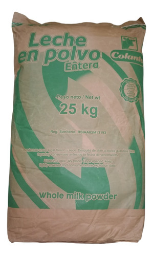 Leche En Polvo Colanta X 25kg - Kg a $24000