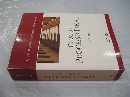 Cur. De Processo Penal - Luís Fernando De Moraes - 3ª Edição