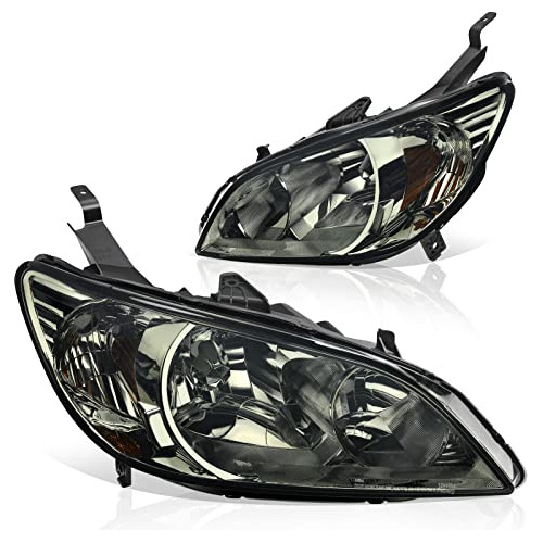 Conjunto De Faros Delanteros Compatible Civic 2004-2005...