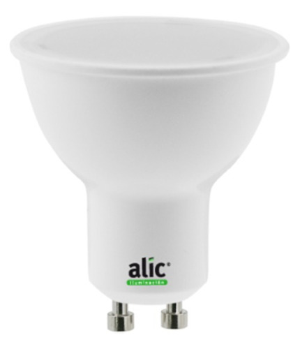 Foco Led Dicroica 5w Gu10 Luz Fria Alic Pack X 10 - Fdn