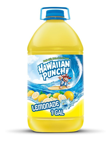 Jugó De Frutas Hawaiian Punch Lemonade 3.78lts Americano