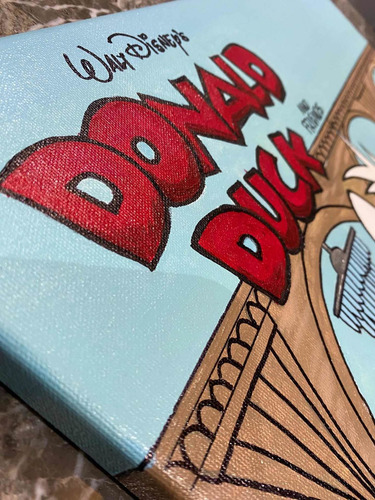 Cuadro Decorativo Walp Disneps Donald Duck