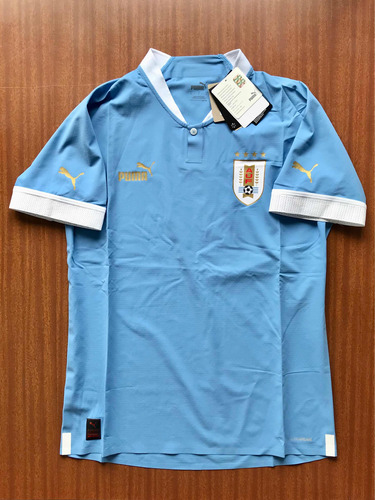 Camiseta Uruguay Oficial Puma 2022-23 ( Tela De Juego )