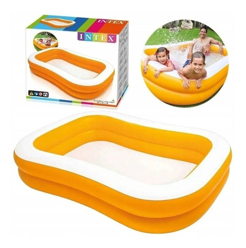 Piscina Inflable Rectangular Intex 57181 De 229cm X 147cm 