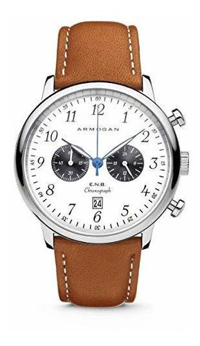 ***** - Moon Whited C90 - Men's Chronograph Watch Light Brow