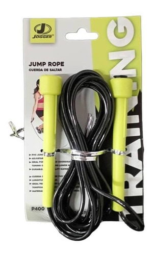 Cuerda De Saltar Pvc Jogger Ajustable Crossfit Trx