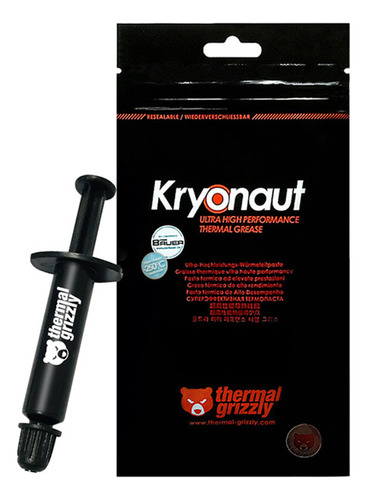 Pasta De Alto Rendimiento Grizzly Kryonaut, 1 G, Para Enfria