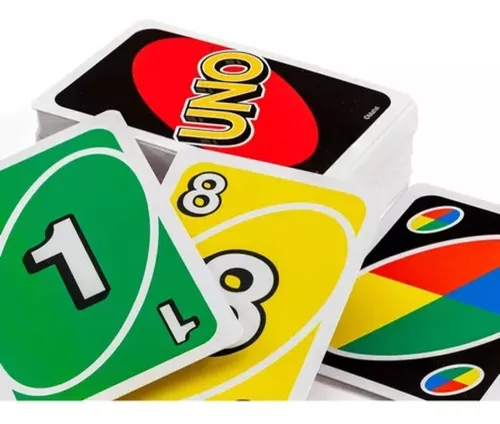 Juego Cartas Uno Mattel Licencia Original Ruibal 7600