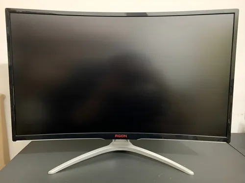 Monitor Gamer Aoc Agon 32 Tela Curva Led Full Hd Ag322fcx/75