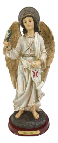 Arcangel San Gabriel De Poliresina - Di Angelo 30 Cm