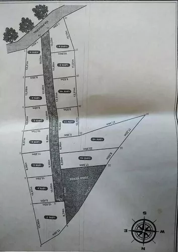 Lote En La Mesa De Los Santos 110 Metros Cuadrados Permuto