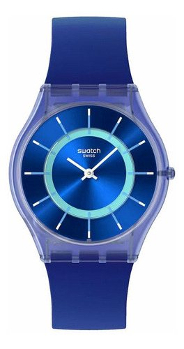 Reloj Swatch Skin Ss08i100 Jammy Grape Dream Agente Oficial Azul Azul Azul