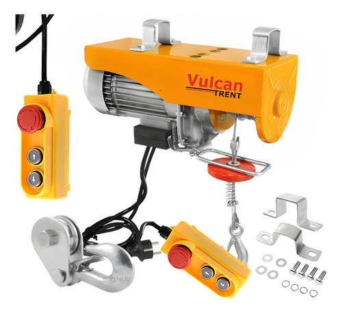 Guincho Elétrico 1000kg 1 Tonelada 220v 12 Metros Completo
