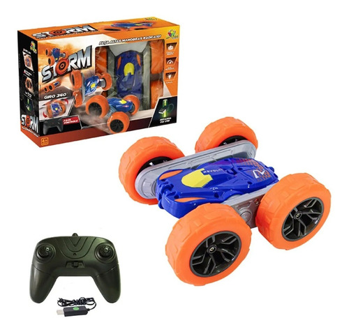 Carrinho Storm Giro 360° Alta Velocidade Brinquedo Radical