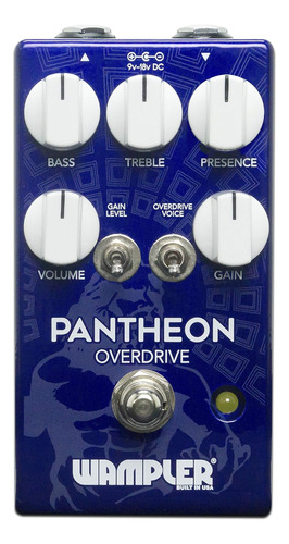Pantheon Overdrive Pedal De Efectos Para Guitarra