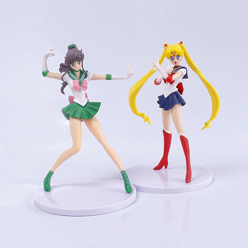 5 Figuras De Acción De Sailor Moon, Modelo De Muñecas De Ani