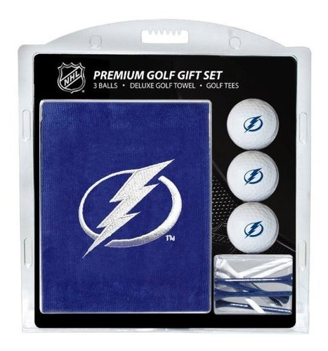 Equipo De Golf Nhl Tampa Bay Lightning Juego De Regalo Toall