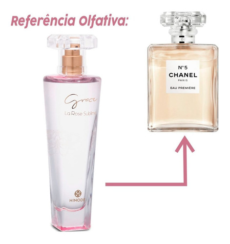 Imagem 4 de 9 de Perfume Grace La Rose Sublime + Sérum Para Mãos Grace Larose