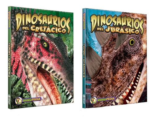Libro De Dinosaurios Del Jurásico Y Cretácico 2 Dinopedias