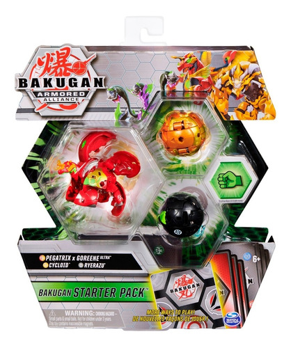 Bakugan Fusion - Pegatrix X Goreene Ultra Starter Pack