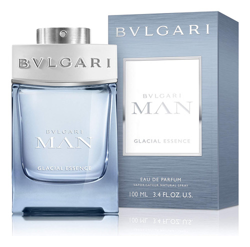 Eau De Parfum Bvlgari Man Glacial Essence, 100 Ml, Para Perf