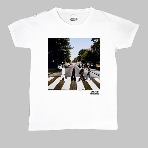 Abbey Road Reversa - The Beatles - Remera 100 % Algodón  