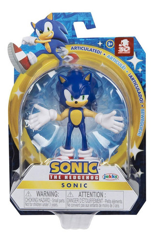 Sonic The Hedgehog Wave 4 Mini Figura Sonic